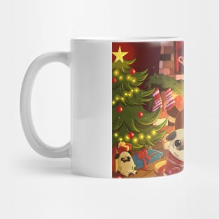 Pug Christmas Mug